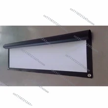 Home Cinema Wall Lights - 簡単設置 16:9 ホームオフィス映画館用ディスプレイ、100インチプロジェクタースクリーン HD耐光折りたたみ式壁掛けドリル不要