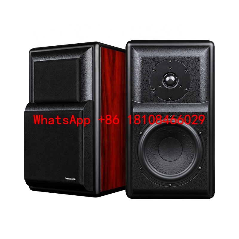Home Theater Speaker - 木製ハイファイブックシェルフスピーカー ペア オーディオスタジオ ホームカラオケ 音楽 ホームシアター