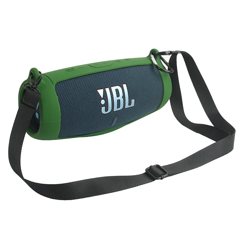 Jbl Speaker Charge 5 - JBL Charge 5 ポータブルワイヤレスBluetoothスピーカーに適したストラップカラビナ付きアウトドアトラベルシリコンケースカバースキン