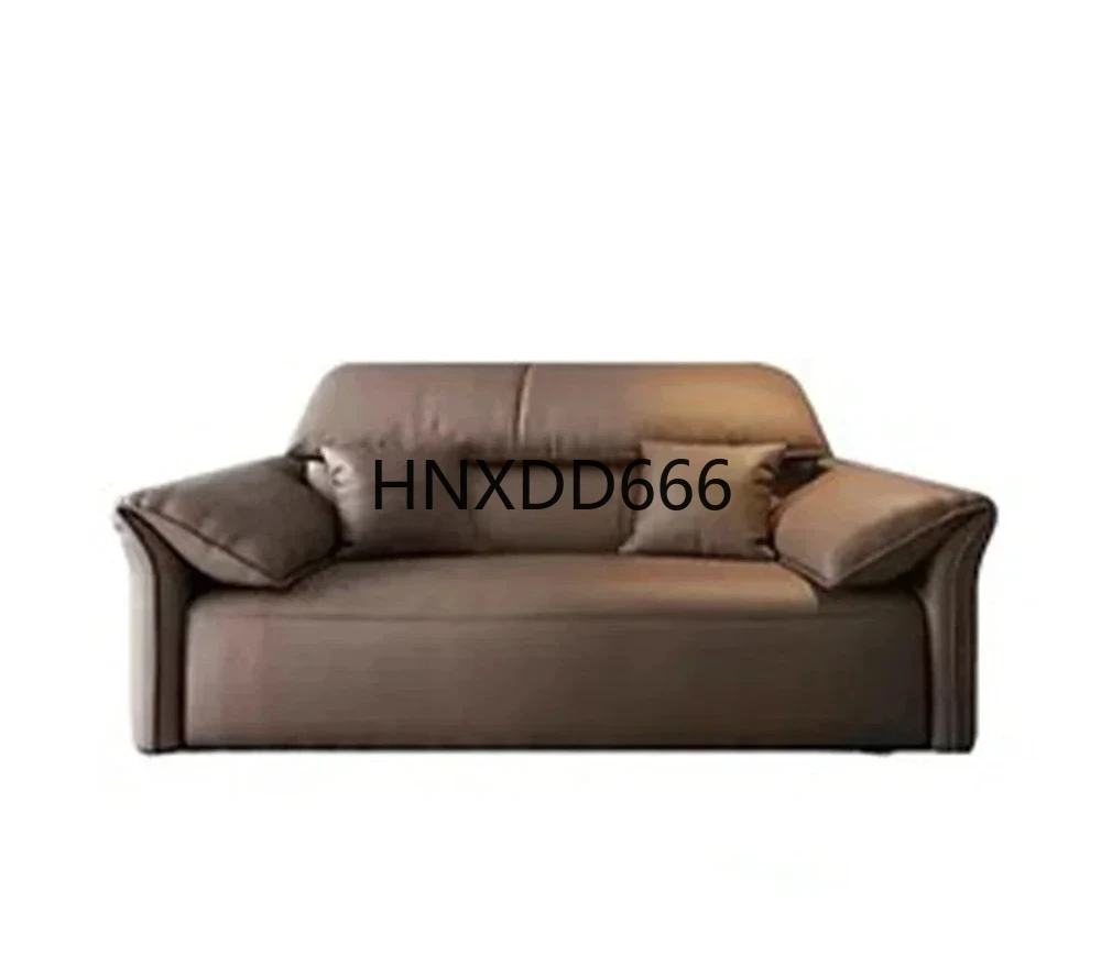 Home Cinema Furniture - リナムリム電動ソファ、映画鑑賞やリビングルームに最適なコンバーチブルタイプ | 本革電動多機能ソファベッド | 折りたたみ式ソファベッド
