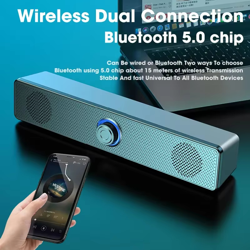 Home Theater Speaker - Bluetooth 5.0 4D サラウンド サウンドバー 有線ワイヤレス