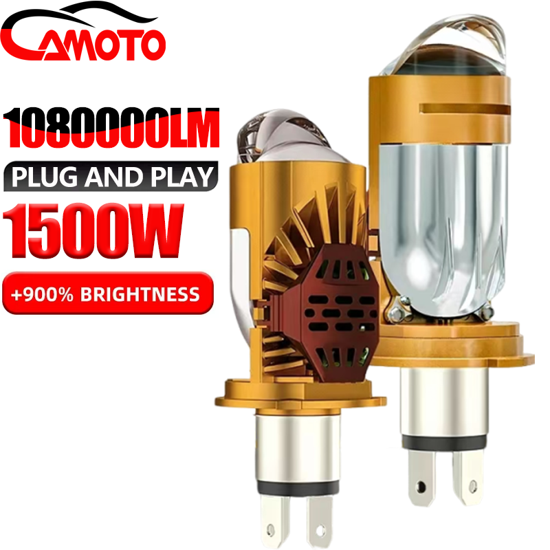 Home Cinema Projector - CAMOTO Bi LED レンズプロジェクター H4 ミニバルブ