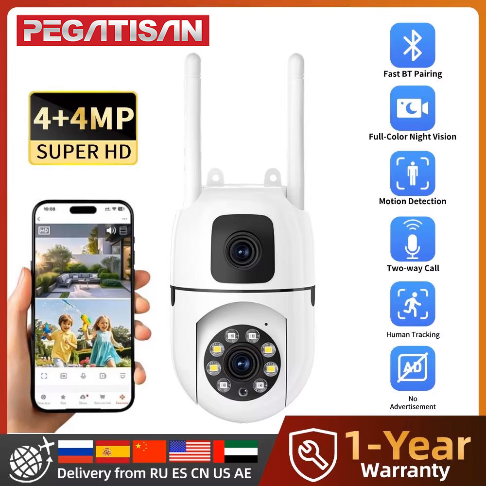 Home Cinema Outdoor - 8MP HD Wifi 監視 PTZ カメラ屋外