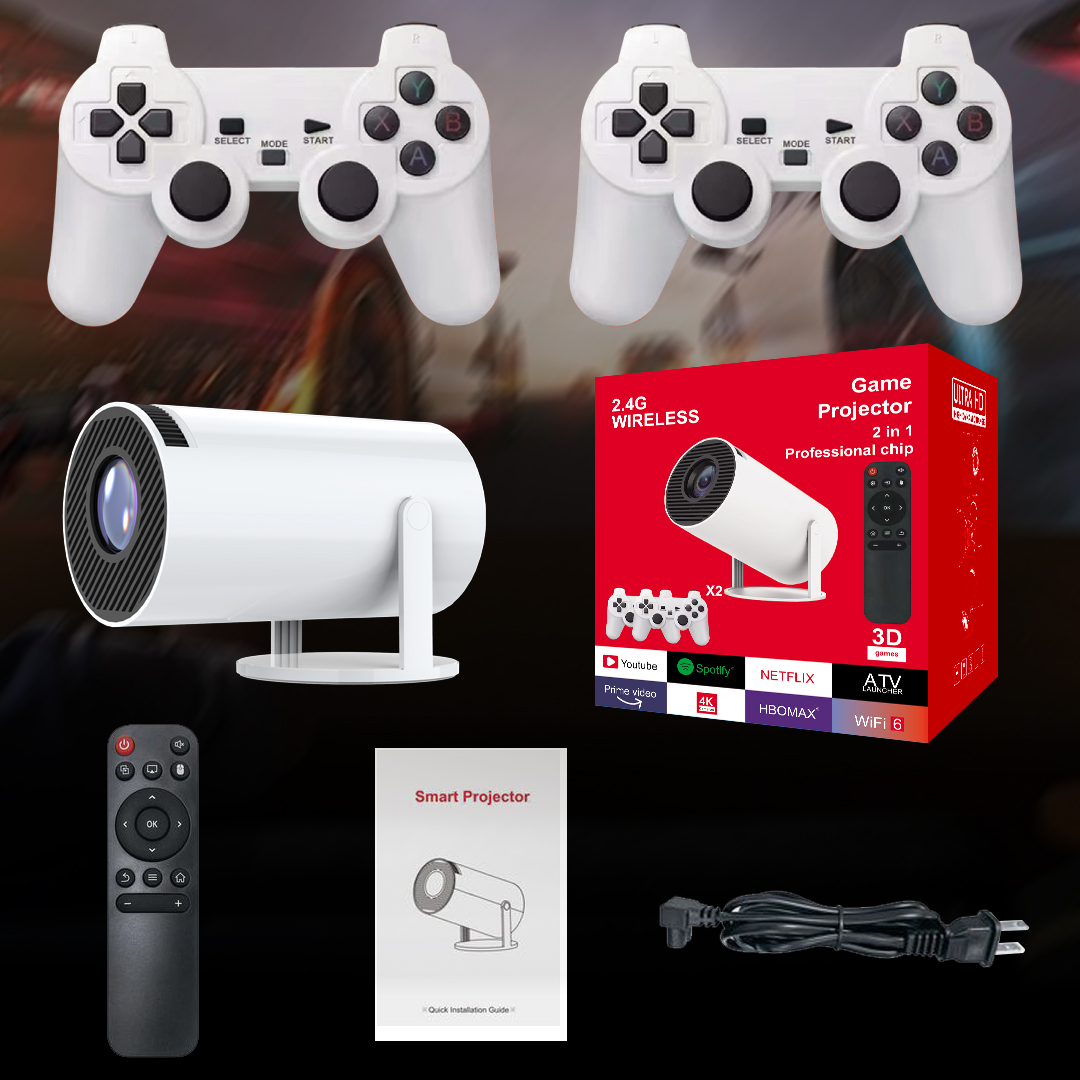 Netflix Home Cinema - 3D ゲームプロジェクター 2 in 1 F300