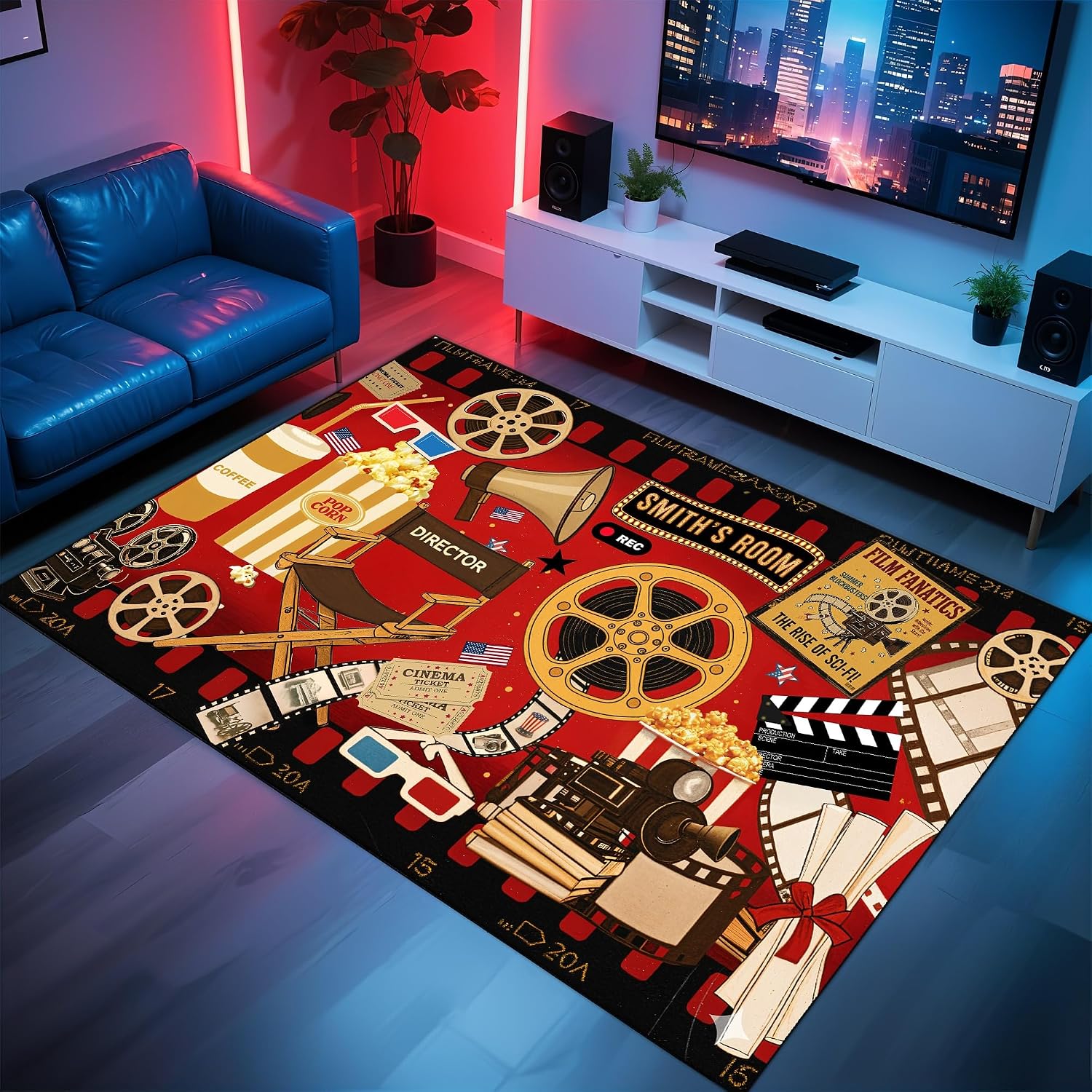カスタムネームシネマテーマカーペット、ホームシアターメディア - Home Cinema Outdoor のレビューと価格