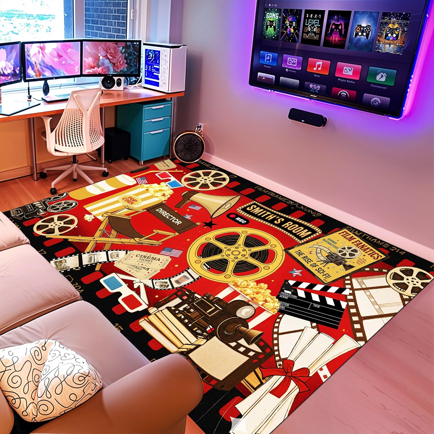 カスタムネームシネマテーマカーペット、ホームシアターメディア - Home Cinema Outdoor のレビューと価格