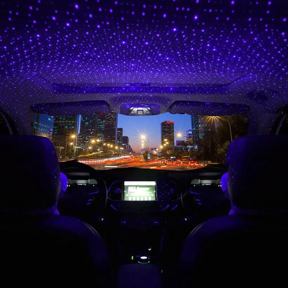 QXNY 1個 ミニLED車載ルーフスターナイトライトプロジ - Home Cinema Projector のレビューと価格