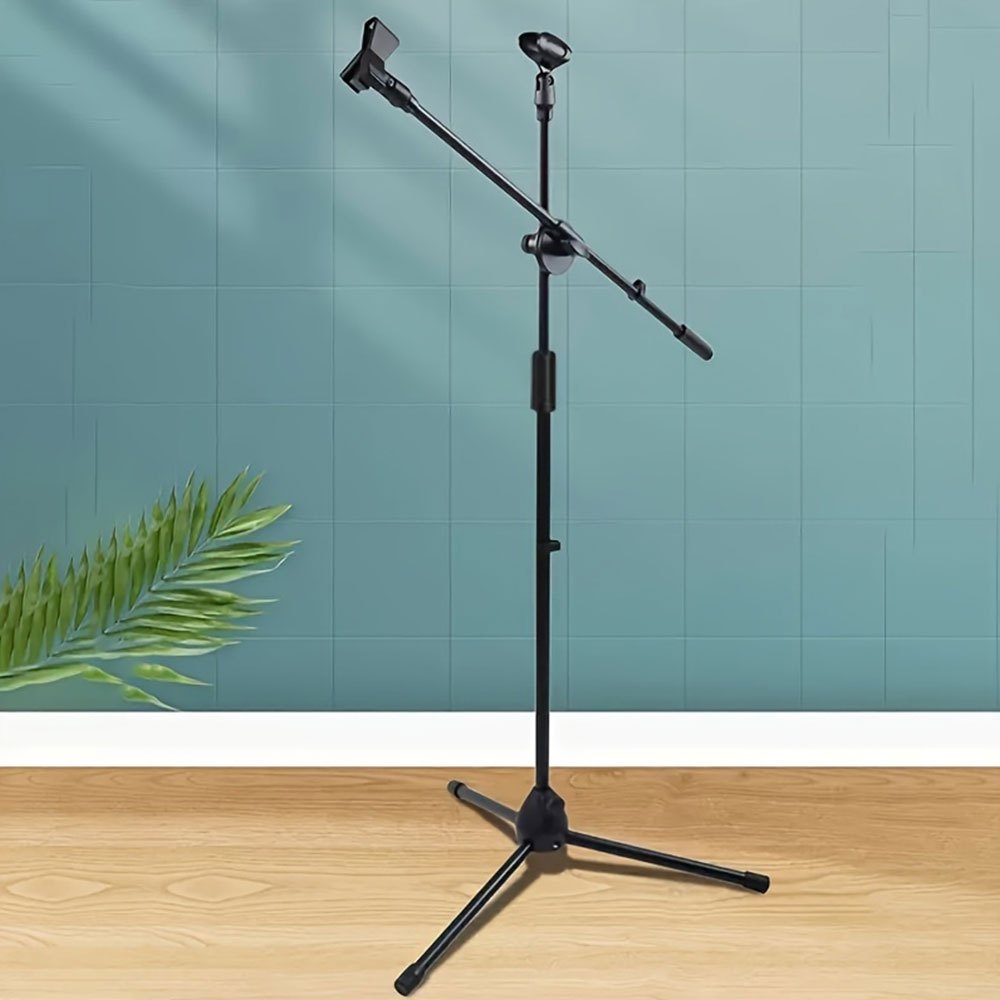 デュアルアーム設計のパフォーマンス用マイクフロアスタンド：柔 - Shure Mic Sm58 のレビューと価格