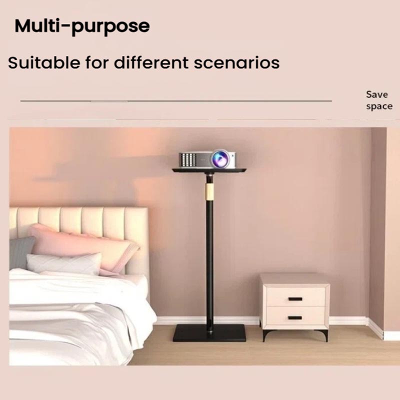 ポータブルプロジェクターフロアスタンド高さ調節可能なプロジェ - Home Cinema Projector のレビューと価格