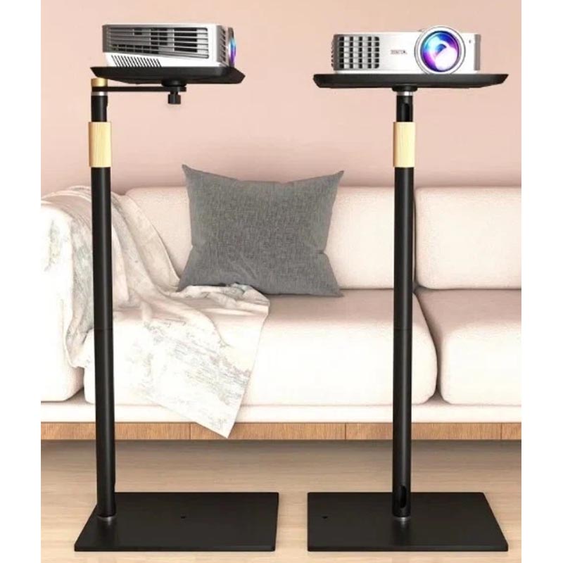 ポータブルプロジェクターフロアスタンド高さ調節可能なプロジェ - Home Cinema Projector のレビューと価格