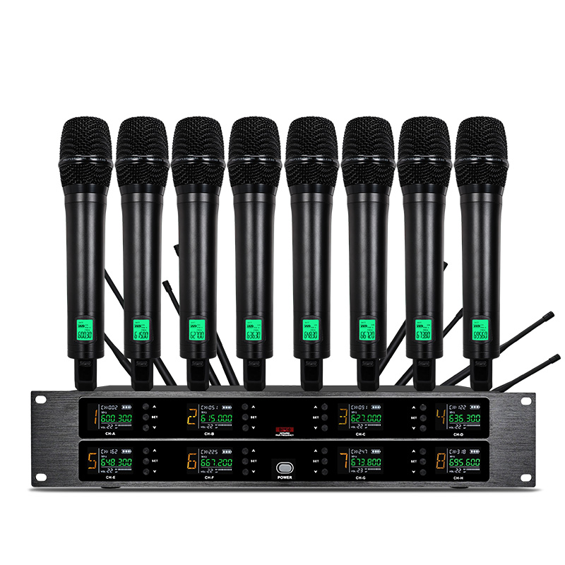 プロ仕様ワイヤレスマイク UHF 8チャンネル ハンドヘルド - Shure Mic Sm58 のレビューと価格