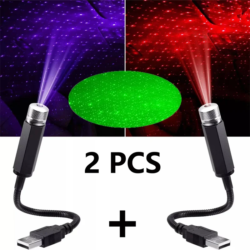 ミニカー LED スターナイトライトプロジェクター USB  - Home Cinema Projector のレビューと価格
