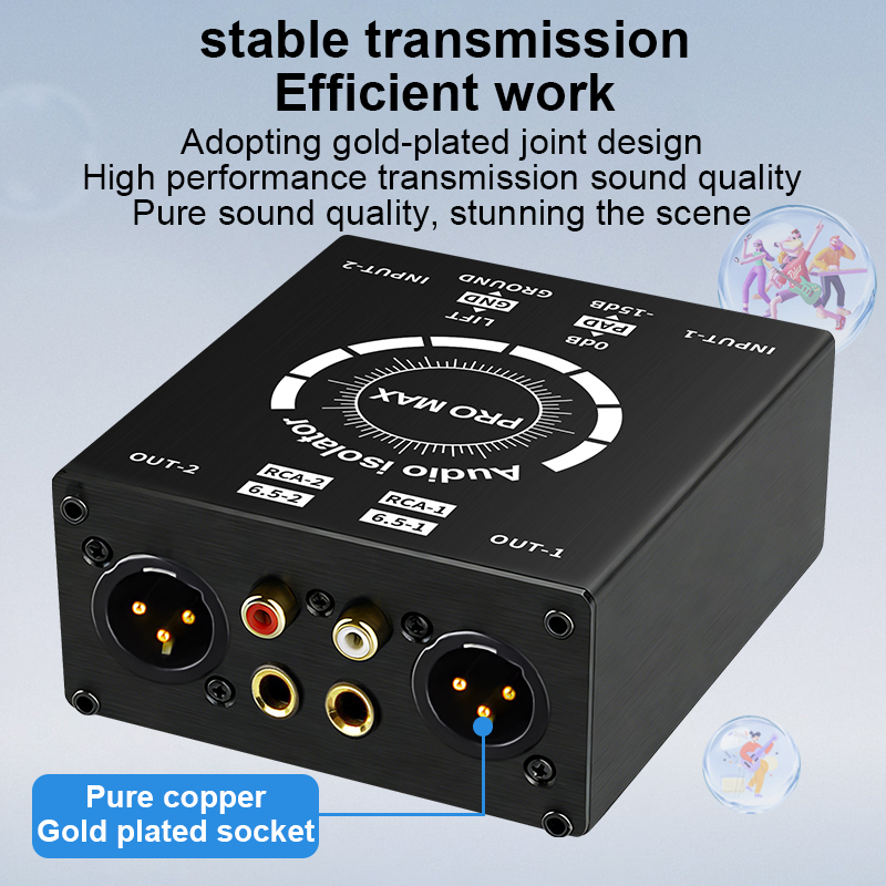 3ピン XLR/RCA/TS/TRS グランドループノイズア - Home Cinema Furniture のレビューと価格