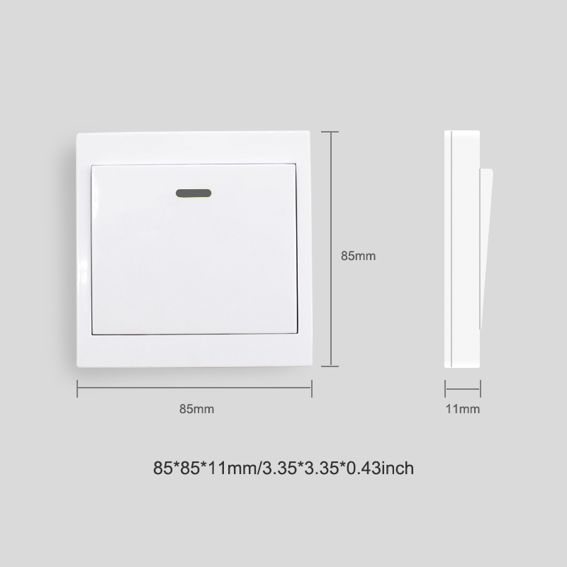 スマートホーム壁パネルリモート送信機1/2/3ボタン付箋rf - Home Cinema Wall Lights のレビューと価格