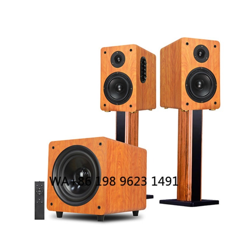 8インチ150W RMS木製パワードサブウーファースピーカー - Home Theater Speaker のレビューと価格