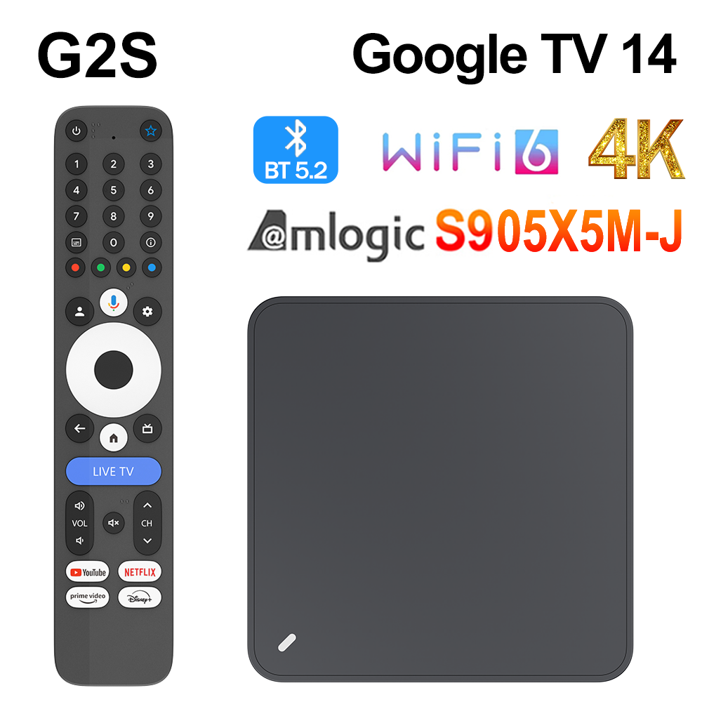 G2S GTV TV BOX GoogleTV 14 Aml - Netflix Home Cinema のレビューと価格