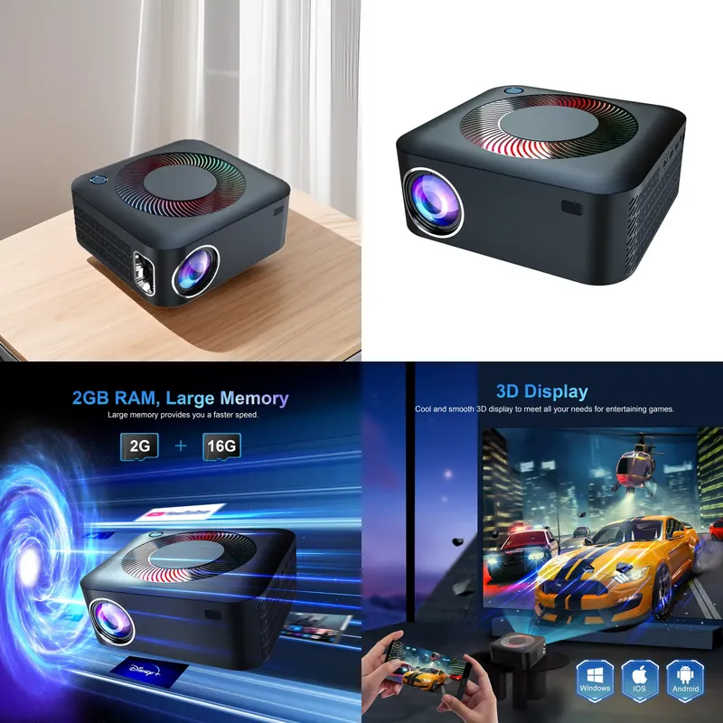 XNANO工場卸売 X5プロジェクター 150000ルーメン - Home Cinema Projector のレビューと価格