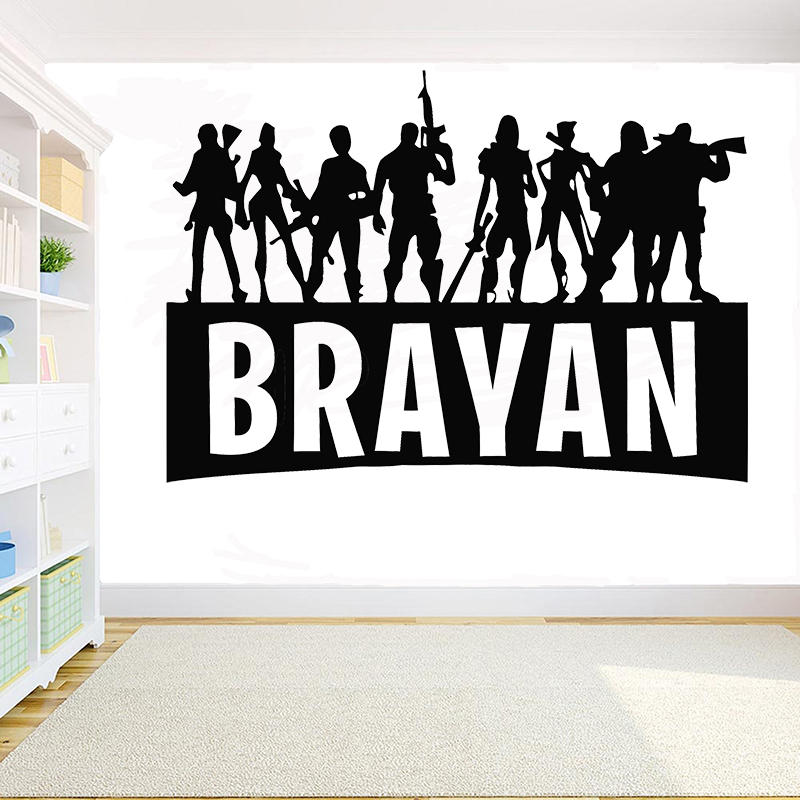 ゲームパーソナル名前壁の装飾デカールビデオゲームのウォールス - Home Cinema Wall Panels のレビューと価格
