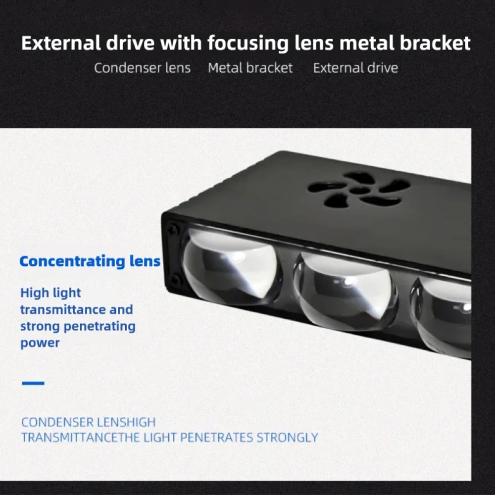 車用グリルLEDヘッドライト作業灯バンパーフォグランププロジ - Home Cinema Projector のレビューと価格