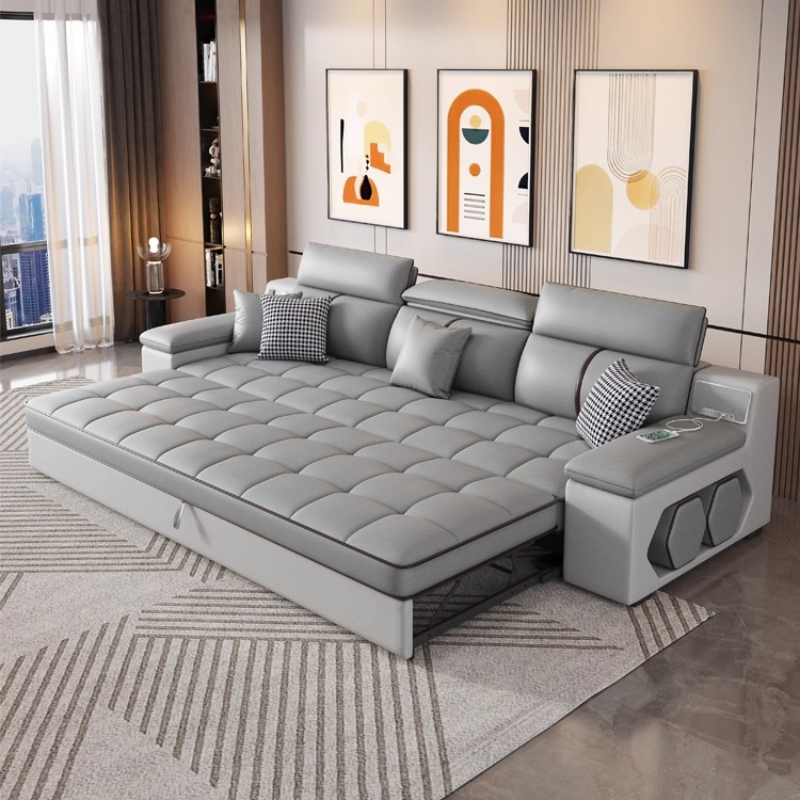 小さなアパート用アームチェア ソファ ベッド 収納付き 快適 - Home Cinema Furniture のレビューと価格