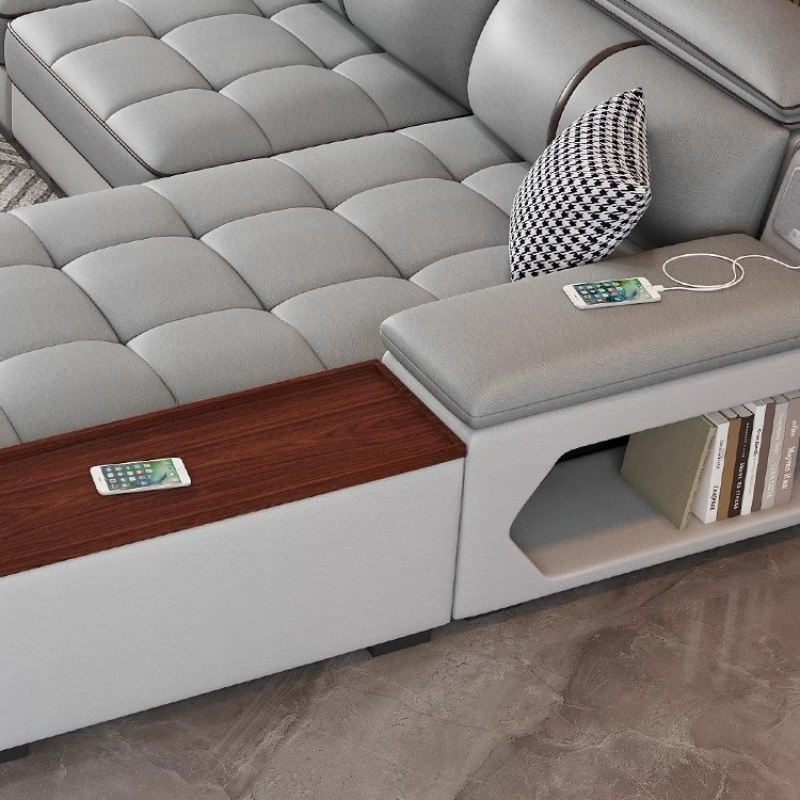 小さなアパート用アームチェア ソファ ベッド 収納付き 快適 - Home Cinema Furniture のレビューと価格