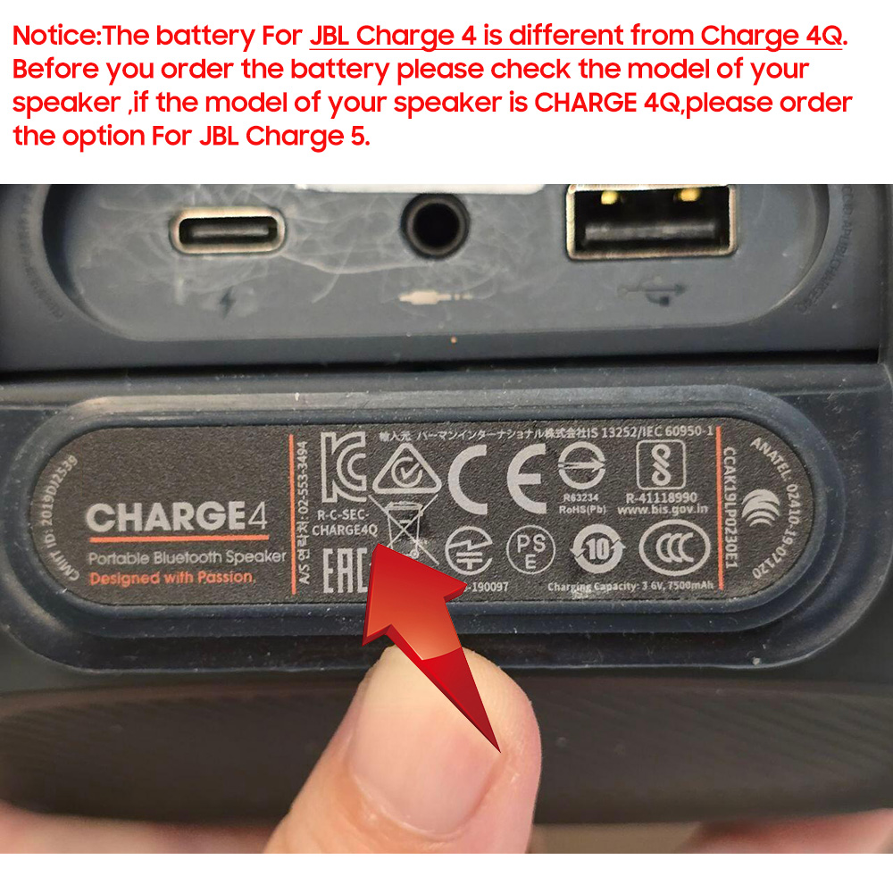 交換用バッテリー ID998 IY068 IBA077NA  - Jbl Speaker Charge 5 のレビューと価格