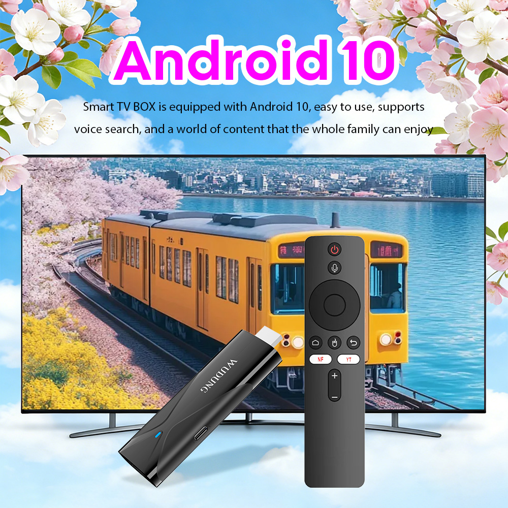 WD08 PRO TVドングル Android10 Allw - Netflix Home Cinema のレビューと価格